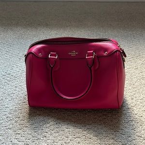 Hot Pink Coach Purse